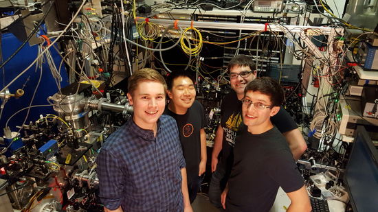 From the left : Alex Sedlack, Kyle Matsuda, Louis Baum, and Ivan Kozyryev